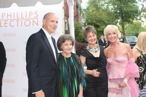 Jim Valentine, Clarice Smith (Honoree), Dorothy Kosinski, and Coach Kathy Kemper