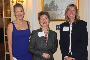 Jennifer Griffin, Dorothy Kosinksi, and Kathryn Karol.