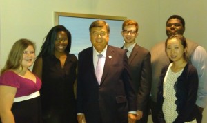 IFE Interns with Congressman Dutch Ruppersberger (D-MD)