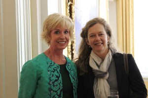 Coach Kemper and Madeline Lyrvall (Embassy of Sweden)
