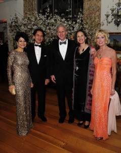 Shamim Jawad; The Honorable Said Jawad; H.E.Michael Oren, Ambassador of Israel; Sally Oren; and Coach Kathy Kemper. 