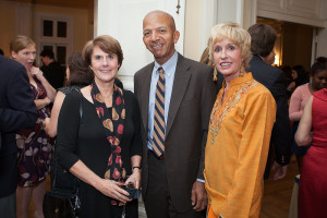 Marjo Talbott (Head of Maret), Mayor Anthony Williams and Coach Kathy Kemper.