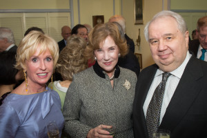 Kathy Kemper, H.E. Elena Poptodorova (Bulgaria) and H.E. Sergey Kislyak (Russia)