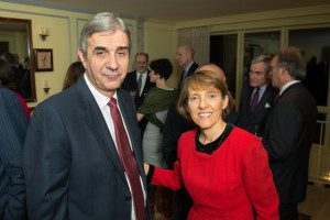 H.E. Nuno Brito and Dr. Rosa Batoreau (Portugal)