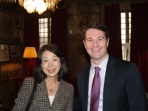 Nobuko Sasae (Japan) and Brian Forde 