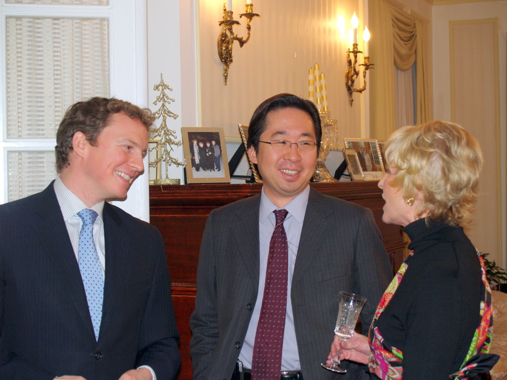 John Paul Farmer and Coach Kemper with Todd Park, Chief Technology Officer for the United States