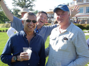 H.E. Ashook Mirpuri with John Teeter (PIF-NIST) and PIF photo-bomber Geoff Mulligan. 