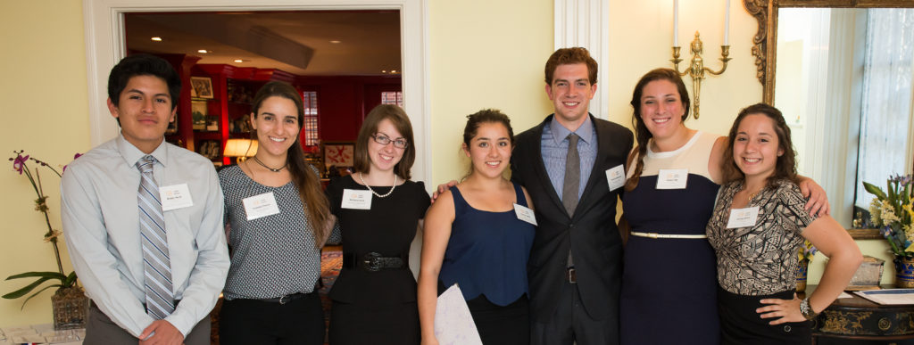 IFE Interns Roddy Sorto, Nati Penton, Emily Lovelll with IFE Fellow Nicholas Roberts, Skyla Lilly and Jordan D'Eri attend "Internet of Things" and received signed copies of Aneesh Chopra's book 'Innovation State'. 